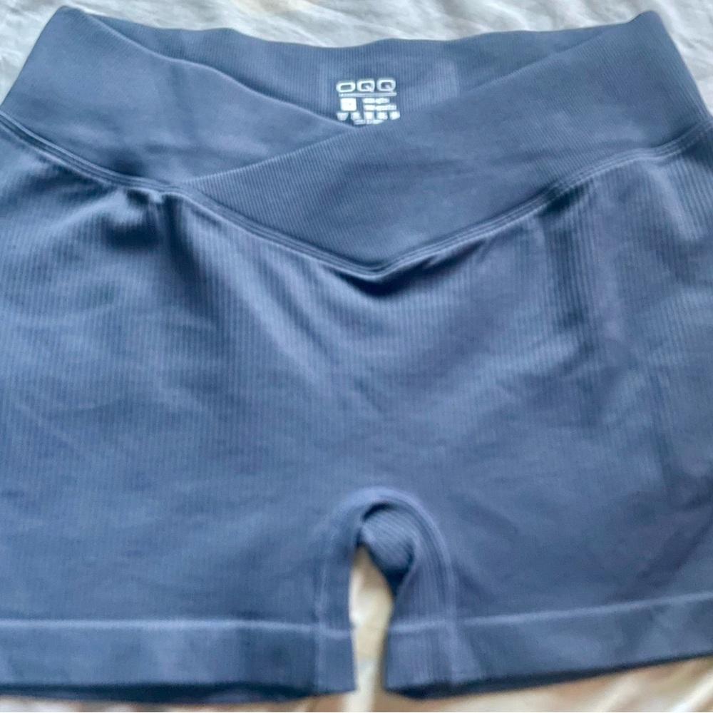 OQQ Gunmetal Gray Shorts